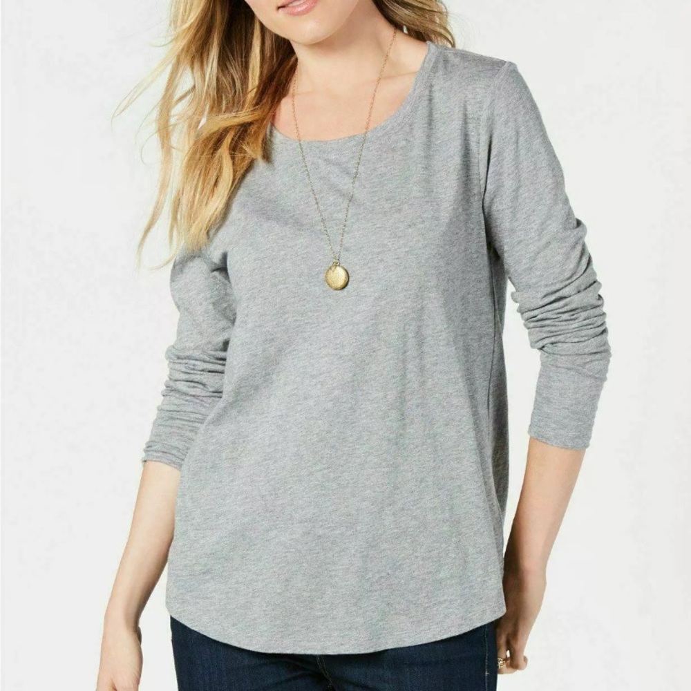 ✨NWT Basic Gray Long Sleeve (S)